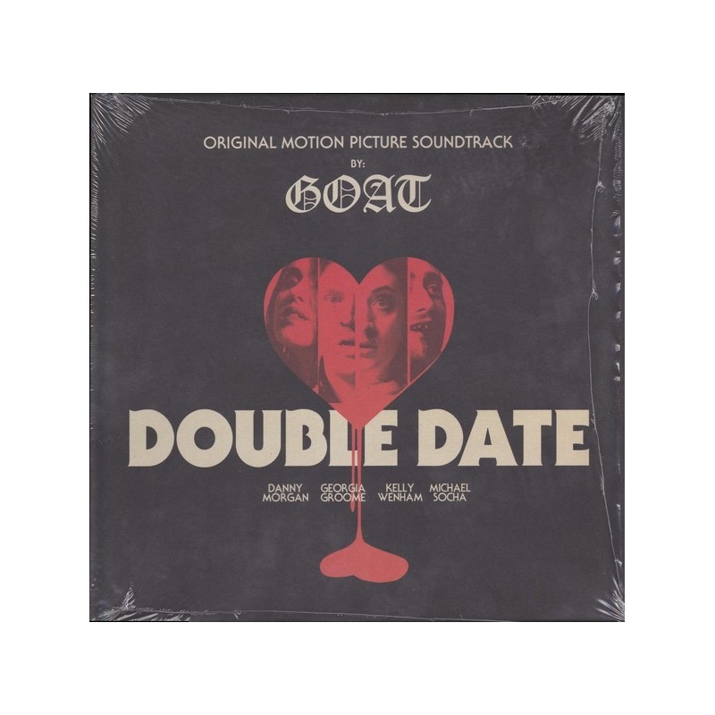 Goat‎– Double Date|2018     Rocket Recordings ‎– LAUNCH130-10"-Vinyl-Lim. Edition, Clear With Red Blob