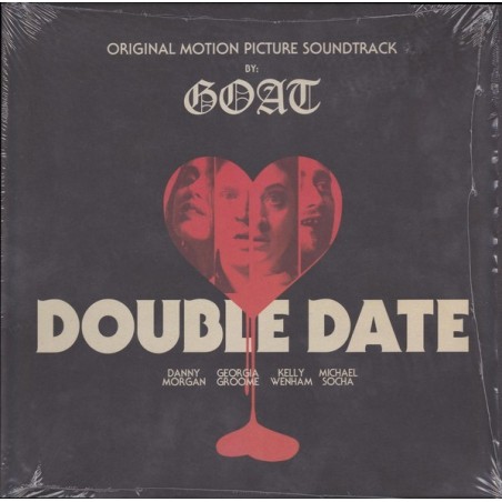 Goat‎– Double Date|2018     Rocket Recordings ‎– LAUNCH130-10"-Vinyl-Lim. Edition, Clear With Red Blob