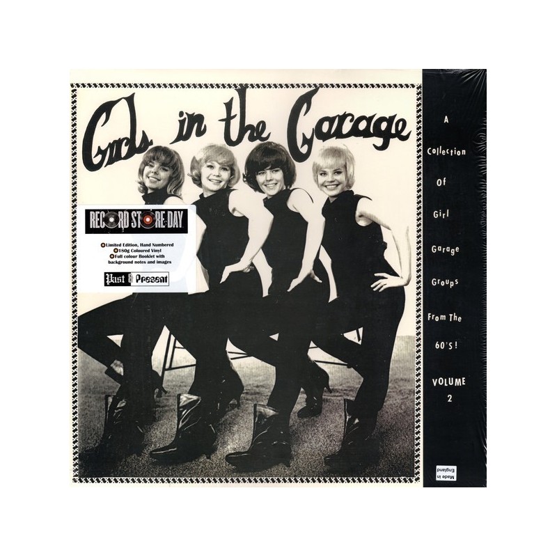 Various ‎– Girls In The Garage Vol. 2|2018– PAPRLP2002 Series: Girls In The Garage – 02- Lim. Edition, Numbered-Yellow Vinyl