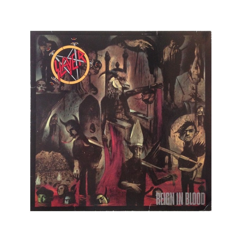 Slayer ‎– Reign In Blood|1990     Def Jam Recordings ‎– 924 131-1