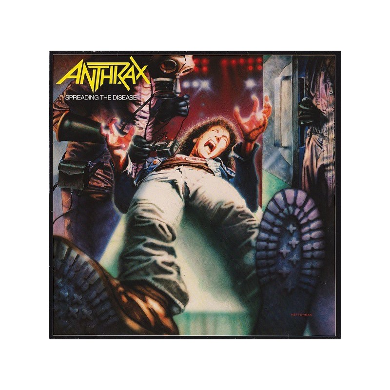 Anthrax ‎– Spreading The Disease|1986    Island Records ‎– 207 47