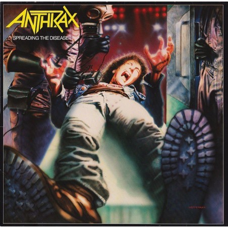 Anthrax ‎– Spreading The Disease|1986    Island Records ‎– 207 47