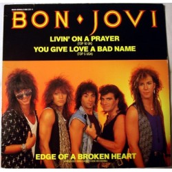 Bon Jovi ‎– Livin' On A Prayer|1986    Mercury ‎– 888 231-1-Maxi-Single