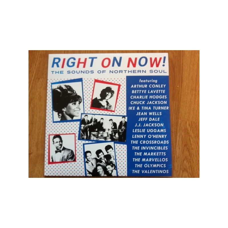 Various ‎– Right On Now! The Sounds Of Northern Soul|2018    ORGM-2099 -Limited Edition-white w/ Red/Blue Swirl -RSD 2018