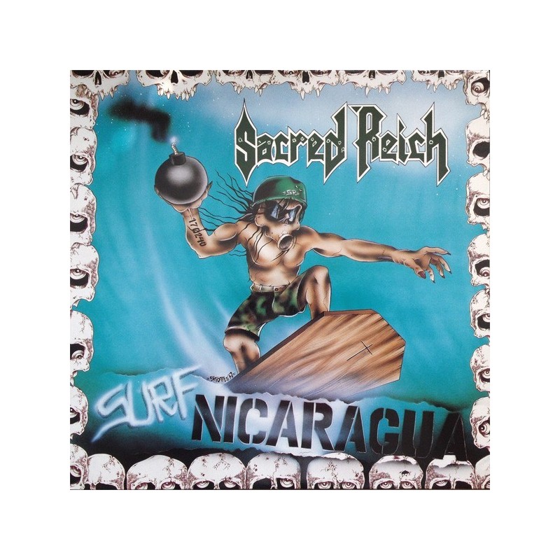 Sacred Reich ‎– Surf Nicaragua|1988    Roadrunner Records ‎– RR 9512 1-Maxi-Single