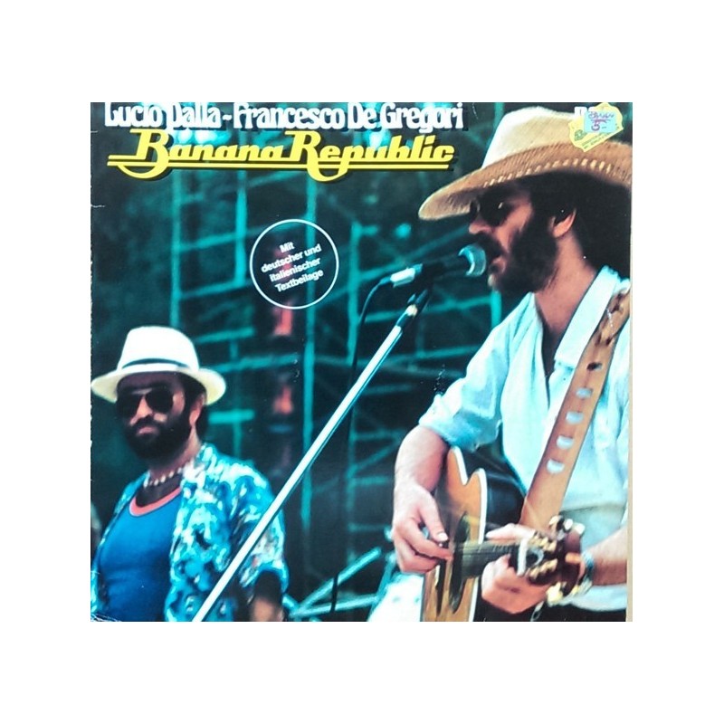 Dalla Lucio - Francesco De Gregori – Banana Republic| RCA – PL70152 Dalla Lucio - Francesco De Gregori – Banana Republic| RCA – PL70152