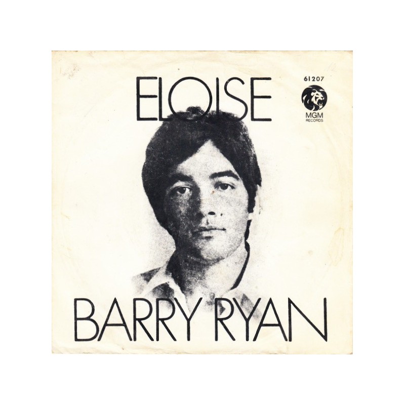 Ryan ‎Barry – Eloise|1968    MGM Records ‎– 61 207-Single