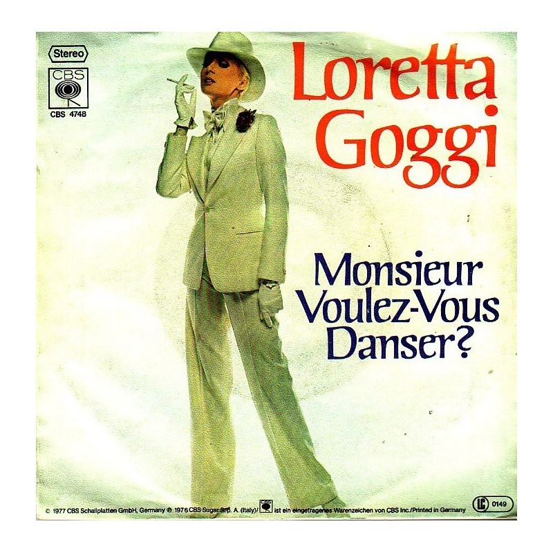 Goggi Loretta -Monsieur voulez-vous danser?|CBS 4748-Single