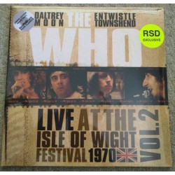 Who ‎The – Live At The Isle Of Wight Festival 1970 Vol.2|2018-RSD 2018-Rock Classics – RCV218LP -White Vinyl