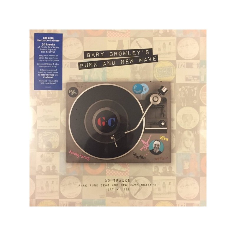 Various – Gary Crowley's Punk and New Wave|2018 Demon Records – DEMREC257-red and blue Vinyl--RSD 2018 Various – Gary Crowley's Punk and New Wave|2018 Demon Records – DEMREC257-red and blue Vinyl--RSD 2018