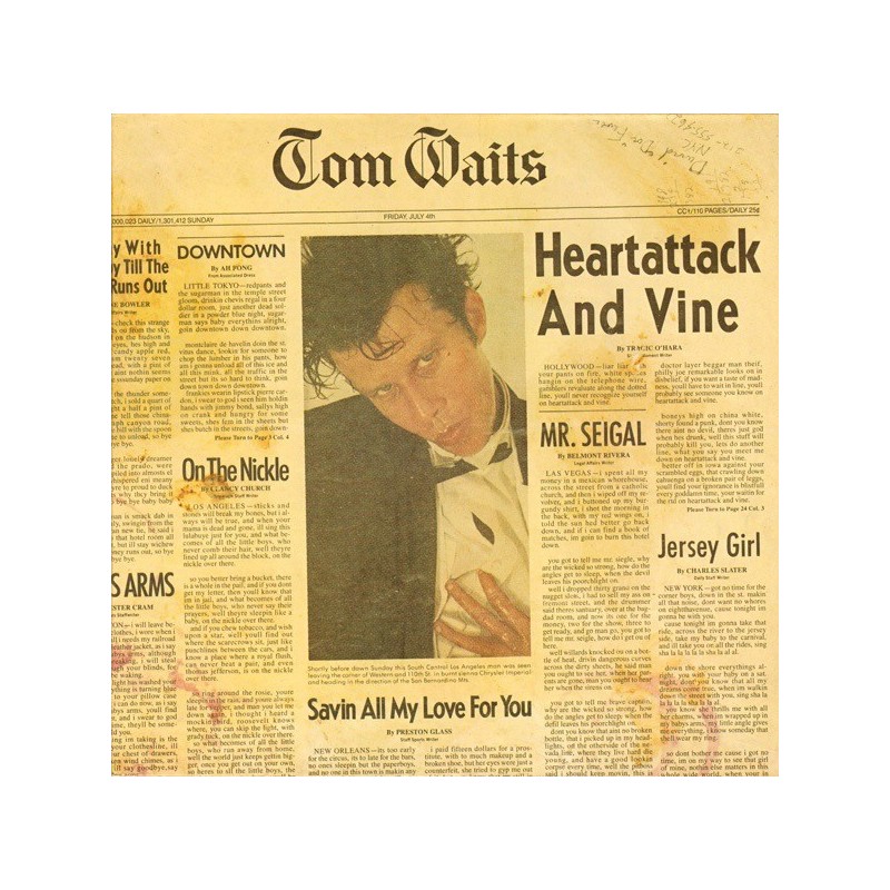Waits ‎Tom – Heartattack And Vine|1982     Asylum Records ‎– AS 52252