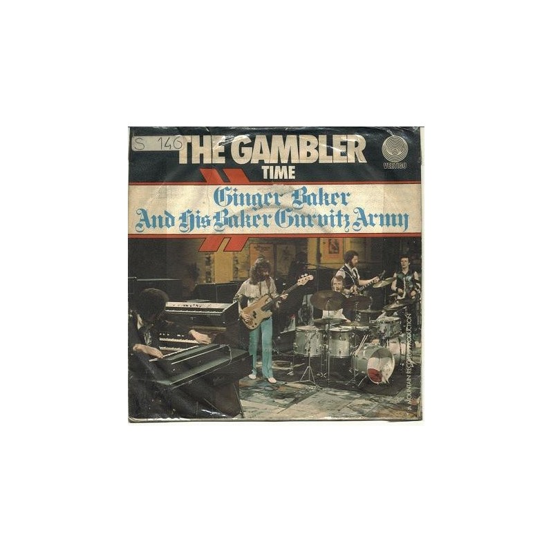 Baker Ginger and his Baker Gurvitz Army‎– The Gambler|1975    Vertigo ‎– 6078 224-Single