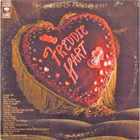 Hart ‎Freddie – The World Of Freddie Hart|1972     Columbia ‎– G 31550