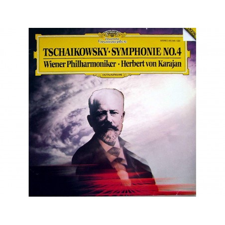 Tschaikowsky • Wr. Philharmoniker • Herbert von Karajan ‎– Sinf. No.4 F-Moll Op. 36|1985   D G ‎– 415 348-1