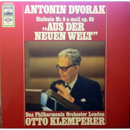 Dvořák Antonín - Das Philharmonia Orchester -Otto Klemperer ‎– Sinfonie Nr. 9 E-moll Op.95 |EMI ‎– 1C 063-00 587