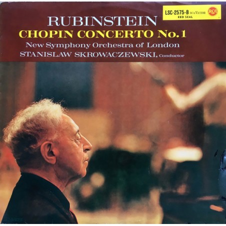 Chopin-Arthur Rubinstein-The New Symphony Orchestra of London ‎– Concerto No. 1|RCA Victor Red Seal ‎– LSC-2575-B