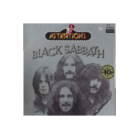 Black Sabbath ‎– Attention! Black Sabbath!|1972    Fontana ‎– 6438 057
