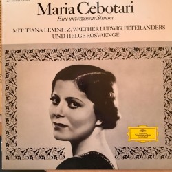 Cebotari ‎Maria – Eine...