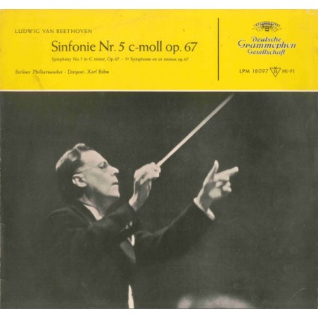 Beethoven ‎Van Ludwig – Sinfonie Nr. 5 C-Moll Op. 67|1953   DG  ‎– LPM 18 097