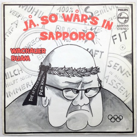Wachauer Buam ‎– Jå, So Wår's In Sapporo|1972   Philips ‎– 6053 005-Single