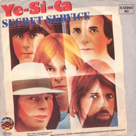 Secret Service ‎– Ye-Si-Ca|1980    Strand ‎– 6.12969-Single