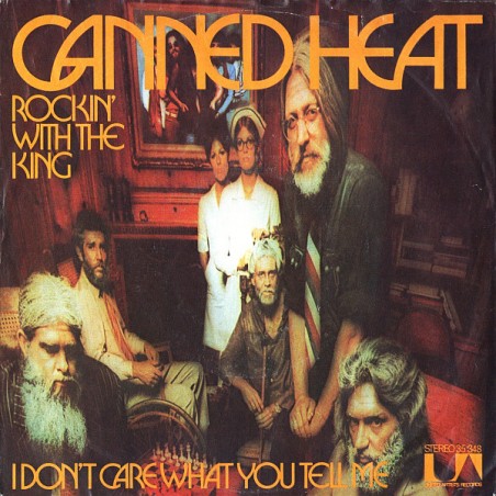 Canned Heat ‎– Rockin' With The King|1972    United Artists Records ‎– 35 348-Single