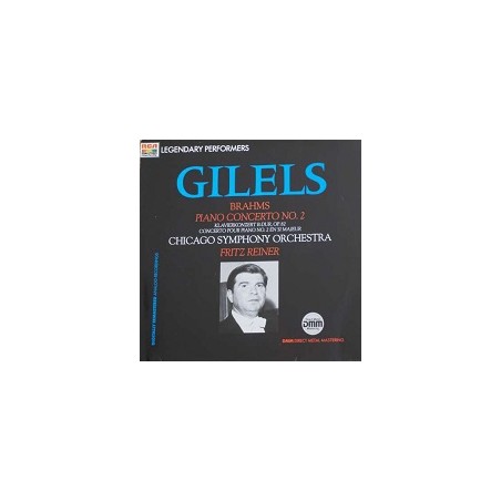 Brahms-Gilels - Concerto No. 2|1986   RCA GL 85235