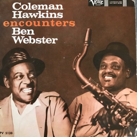 Hawkins Coleman Encounters Ben Webster ‎|Verve Records ‎– EPV 5138-Single