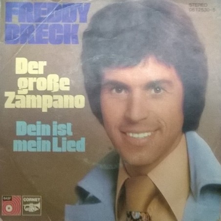 Breck ‎Freddy – Der Große Zampano|1975   Cornet ‎– 0612530-5 -Single