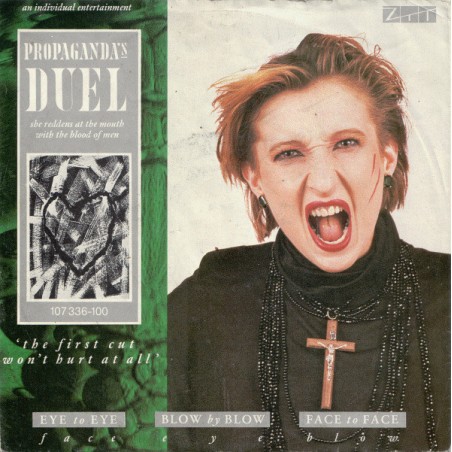 Propaganda ‎– Duel|1985   Island Records ‎– 107 336-Single