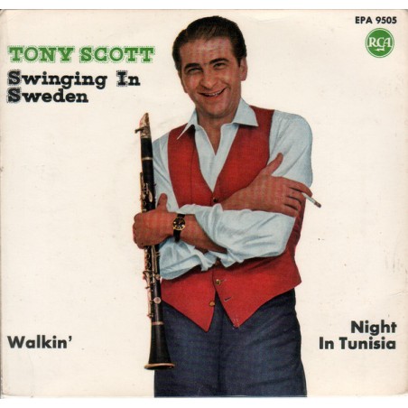 Scott Tony  ‎– Swinging In Sweden|1957   RCA ‎– EPA 9505-Single