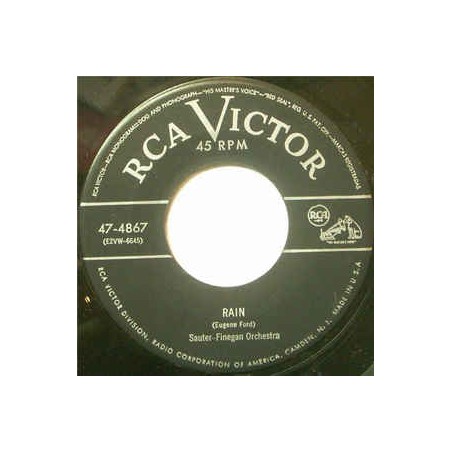 Sauter-Finegan Orchestra ‎– Stop! Sit Down! Relax! Think! / Rain|1952   RCA Victor ‎– 47-4867-Single