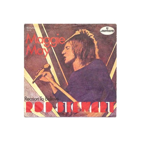 Rod Stewart ‎– Maggie May|1971    Mercury ‎– 6052 097-Single