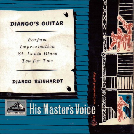 Reinhardt Django ‎– Django's Guitar|1956    His Master's Voice ‎– 7EG 8132-Single-EP