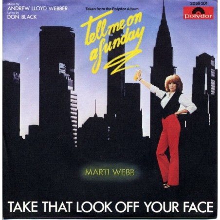 Webb Marti ‎– Take That Look Off Your Face|1980    Polydor ‎– 2059 201-Single