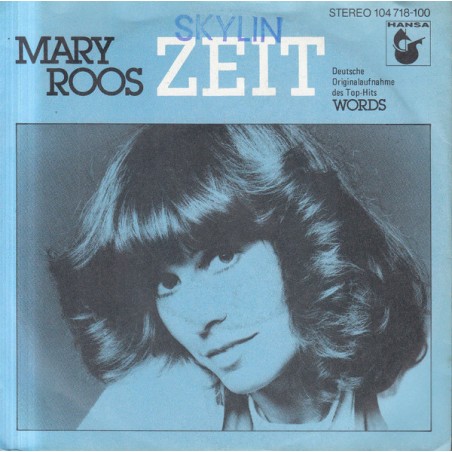 Roos ‎Mary – Zeit|1982    Hansa ‎– 104 718-Single