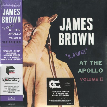 Brown ‎James – Live At The Apollo - Volume II|2016   Polydor ‎– 0600753703137-3LP´s