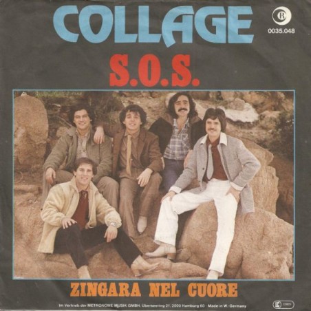 Collage ‎– S.O.S.|1979    Ricordi ‎– 0035.048-Single