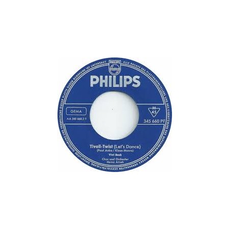 Bach Vivi ‎– Ja, Wenn Der Mondschein Nicht Wär / Tivoli Twist|Philips ‎– 345 660 PF-Single