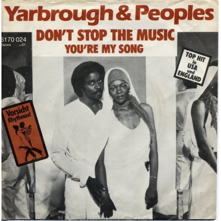 Yarbrough & Peoples ‎– Don't Stop The Music|1980   Mercury ‎– 6170 024-Single