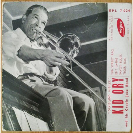 Kid Ory And His Creole Jazz Band ‎– Dixieland Jubilee|Vogue Productions ‎– EPL. 7024-Single-EP