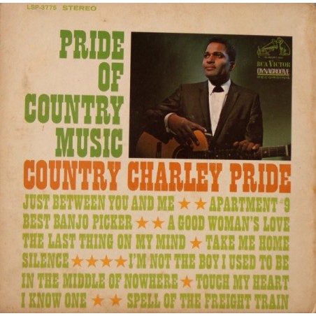Pride Charley ‎– Pride Of Country Music|1967    RCA Victor ‎– LSP-3775
