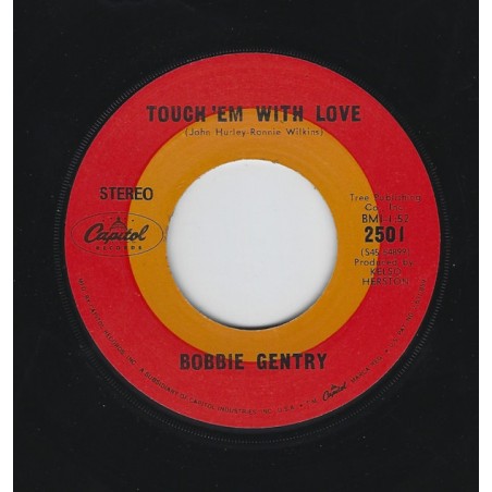 Gentry ‎Bobbie – Touch 'em With Love|1969    Capitol Records ‎– 2501-Single