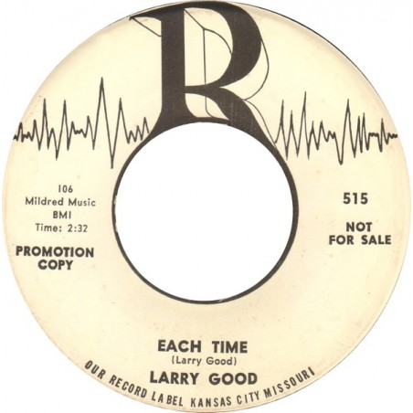 Good Larry ‎– (It Looks Like) Our Hearts Are Out Of Tune / Each Time|1962   R ‎– 515-Promo-Single