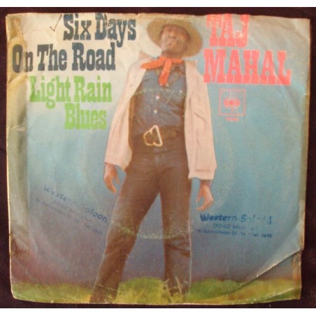 Taj Mahal ‎– Six Days On The Road|1969   CBS ‎– 4605-Single