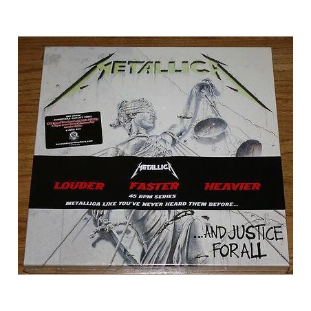 Metallica ‎– ...And Justice For All|2008   Warner Bros. Records ‎– 470780-1 4LP-Box-45 RPM-without strip