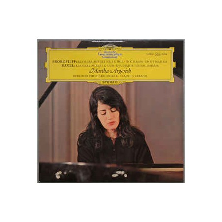 Prokofieff / Ravel - Martha Argerich / Berliner Philharmoniker– Klavierkonzert Nr. 3 C-Dur....|1967   DG–139349 SLPM