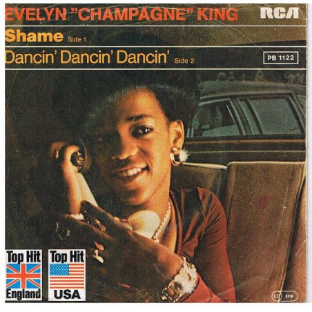King ‎Evelyn "Champagne" – Shame|1977  RCA Victor ‎– PB 1122-Single