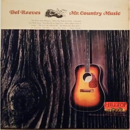 Del Reeves ‎– Mr. Country Music|1965   Hilltop ‎– JM-6029