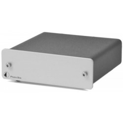 Pro-Ject Phono Box  MM/MC Phono Vorverstärker mit Hochpegelausgang in Silber